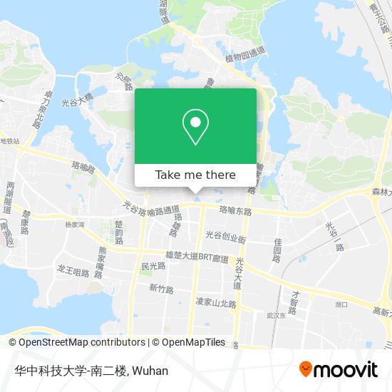 华中科技大学-南二楼 map