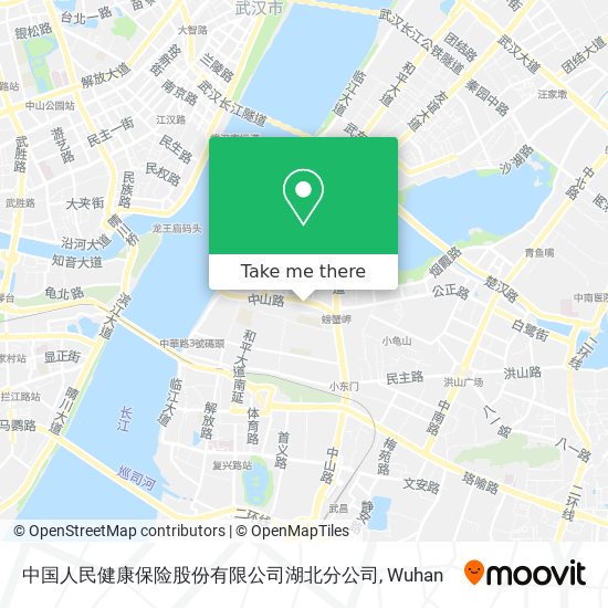 中国人民健康保险股份有限公司湖北分公司 map