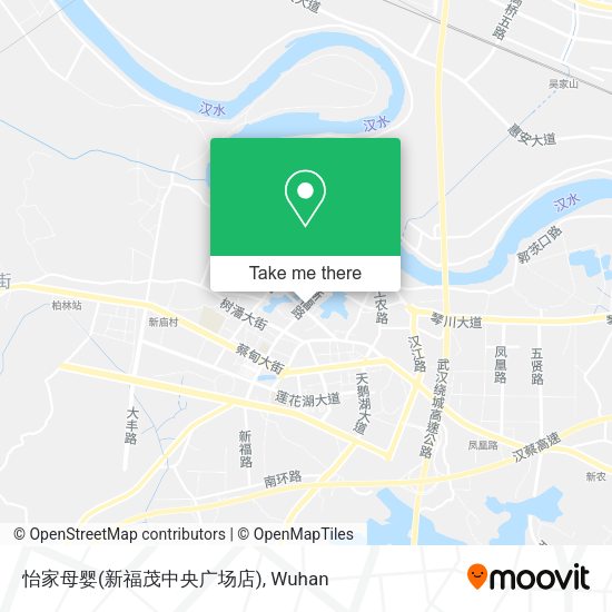 怡家母婴(新福茂中央广场店) map