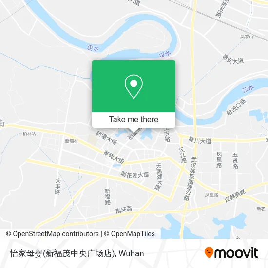 怡家母婴(新福茂中央广场店) map
