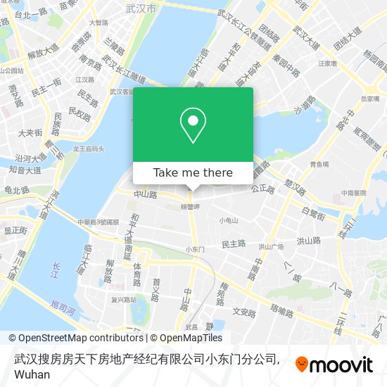 武汉搜房房天下房地产经纪有限公司小东门分公司 map