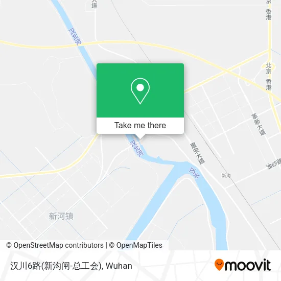 汉川6路(新沟闸-总工会) map