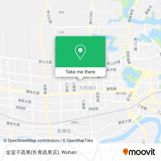 金篮子蔬果(长青蔬果店) map