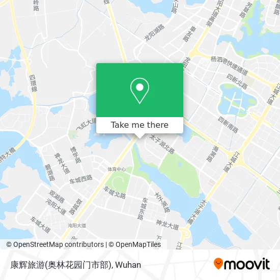 康辉旅游(奥林花园门市部) map