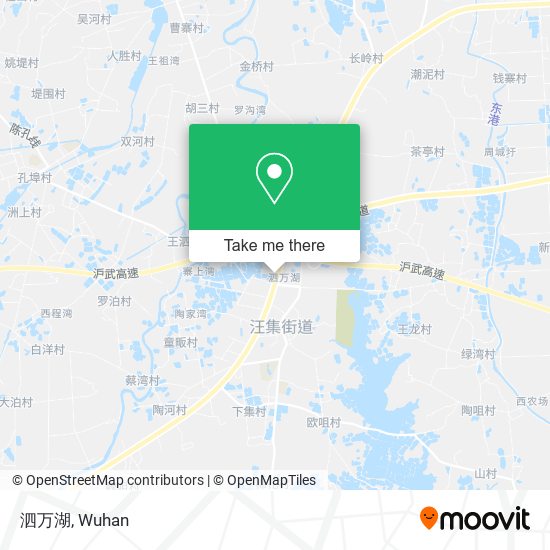 泗万湖 map