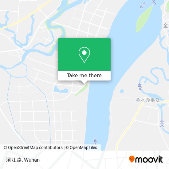 滨江路 map