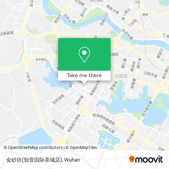 金砂坊(知音国际茶城店) map