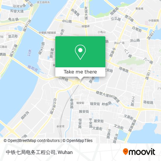 中铁七局电务工程公司 map