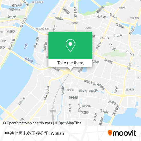 中铁七局电务工程公司 map