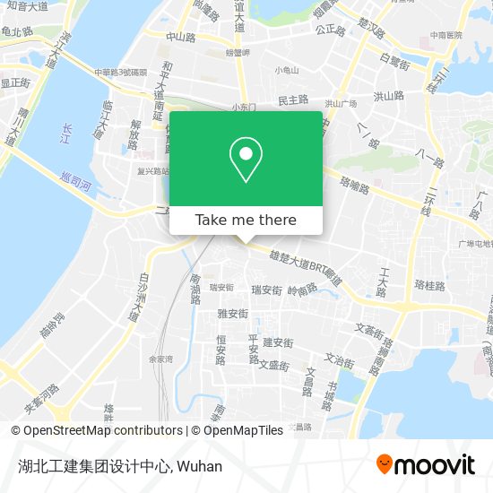 湖北工建集团设计中心 map