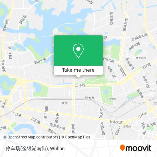 停车场(金银湖南街) map
