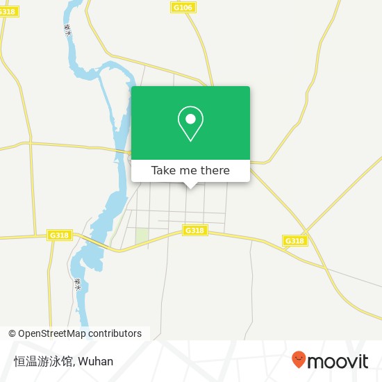 恒温游泳馆 map