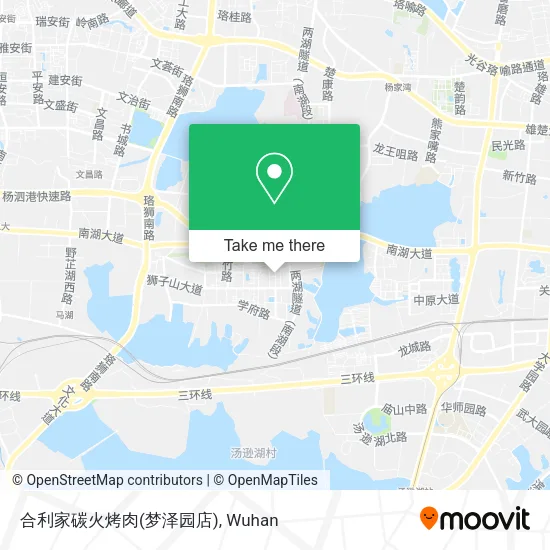 合利家碳火烤肉(梦泽园店) map