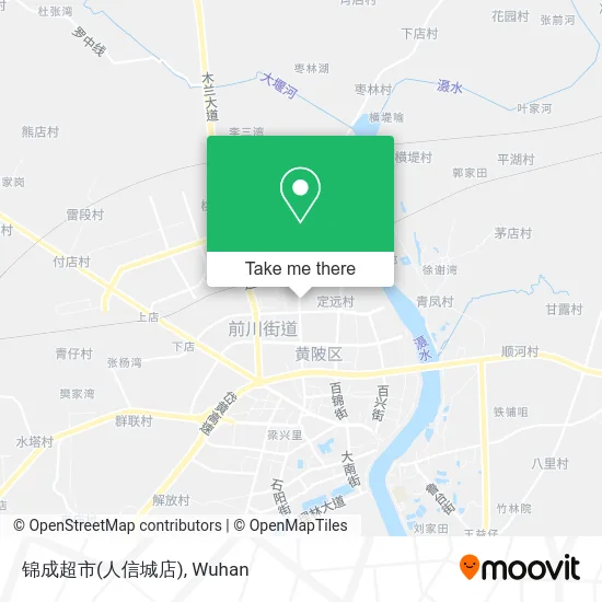 锦成超市(人信城店) map