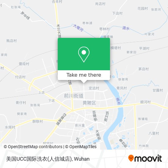 美国UCC国际洗衣(人信城店) map