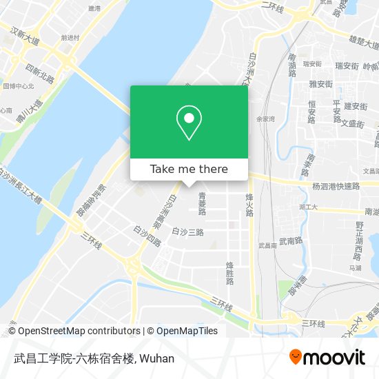 武昌工学院-六栋宿舍楼 map