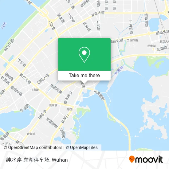 纯水岸-东湖停车场 map