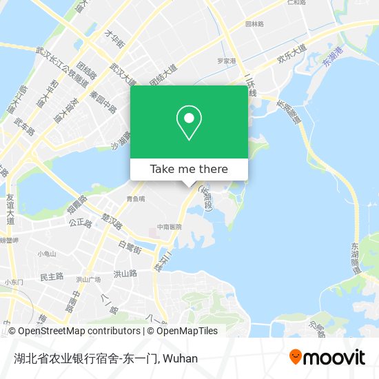 湖北省农业银行宿舍-东一门 map