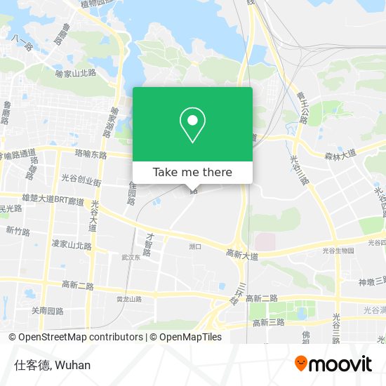 仕客德 map