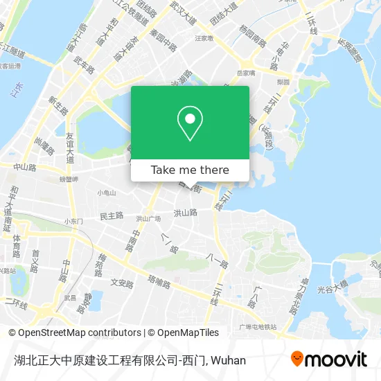 湖北正大中原建设工程有限公司-西门 map