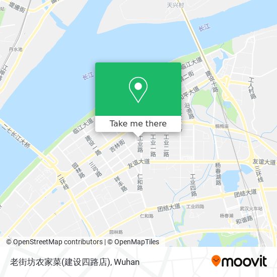 老街坊农家菜(建设四路店) map