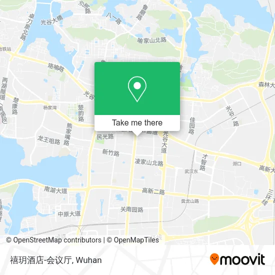 禧玥酒店-会议厅 map