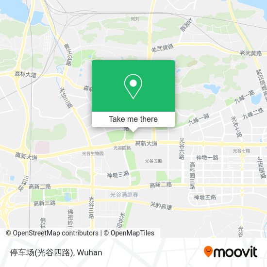 停车场(光谷四路) map