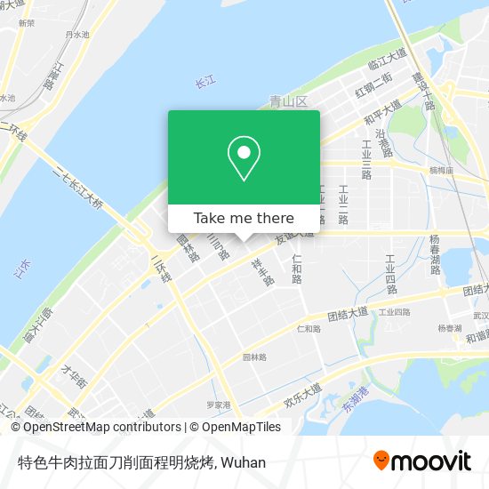 特色牛肉拉面刀削面程明烧烤 map