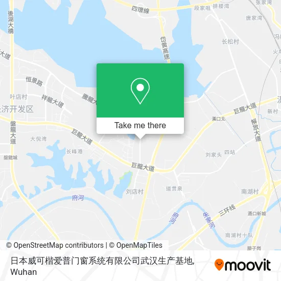日本威可楷爱普门窗系统有限公司武汉生产基地 map