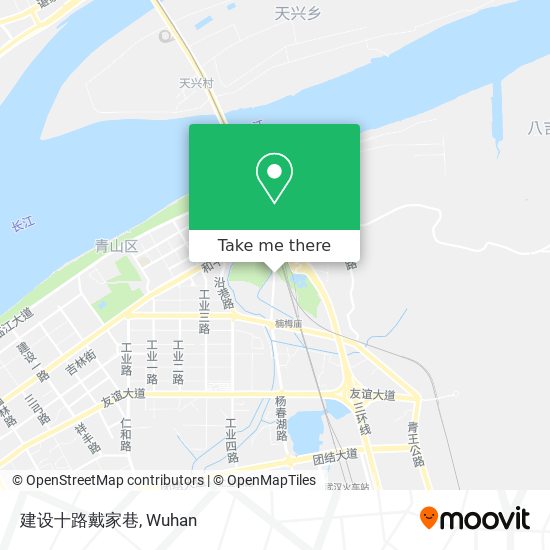 建设十路戴家巷 map