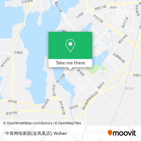 中青网络家园(金凤凰店) map