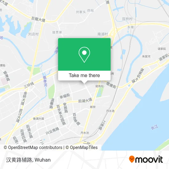 汉黄路辅路 map