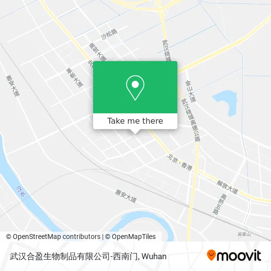 武汉合盈生物制品有限公司-西南门 map