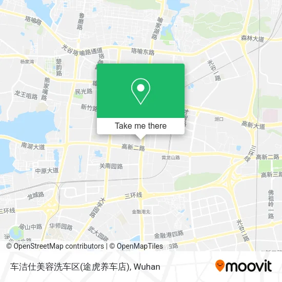 车洁仕美容洗车区(途虎养车店) map