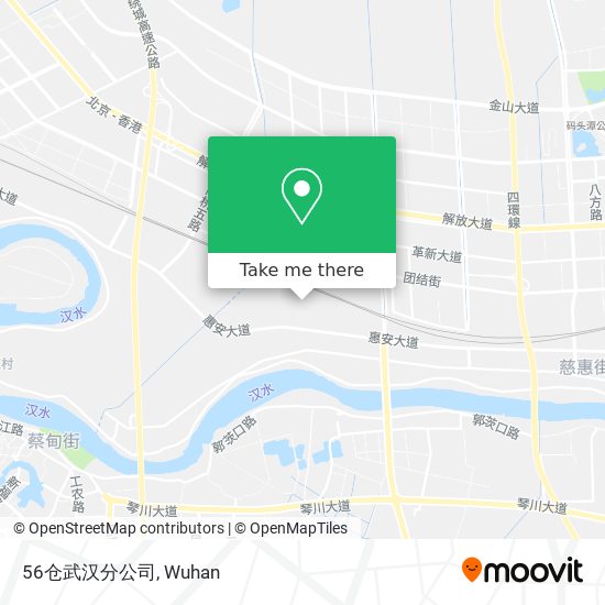 56仓武汉分公司 map