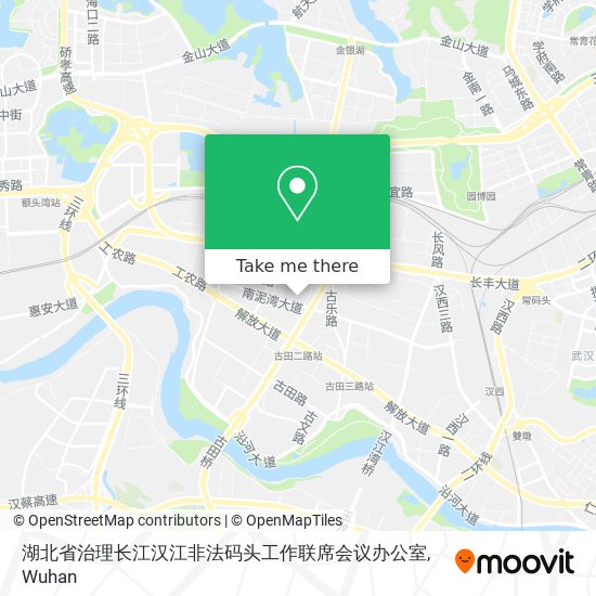 湖北省治理长江汉江非法码头工作联席会议办公室 map