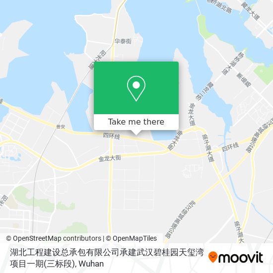 湖北工程建设总承包有限公司承建武汉碧桂园天玺湾项目一期(三标段) map