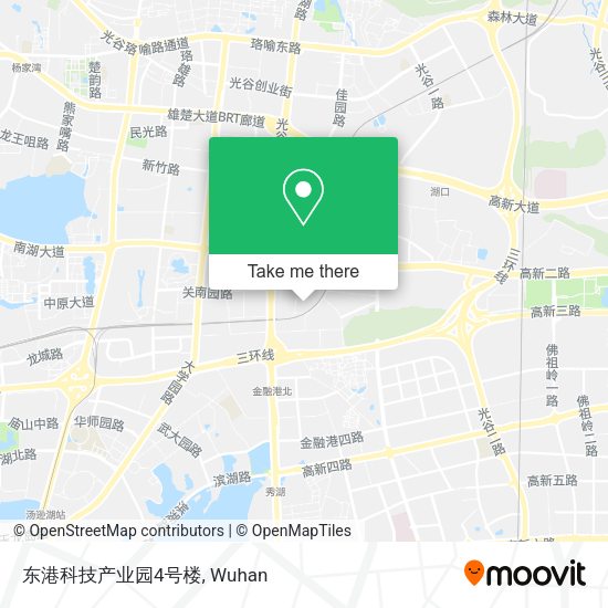 东港科技产业园4号楼 map