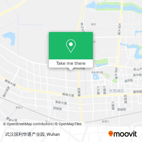 武汉国利华通产业园 map