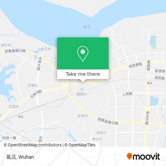 葛店 map
