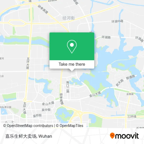 嘉乐生鲜大卖场 map