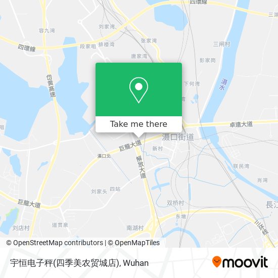 宇恒电子秤(四季美农贸城店) map