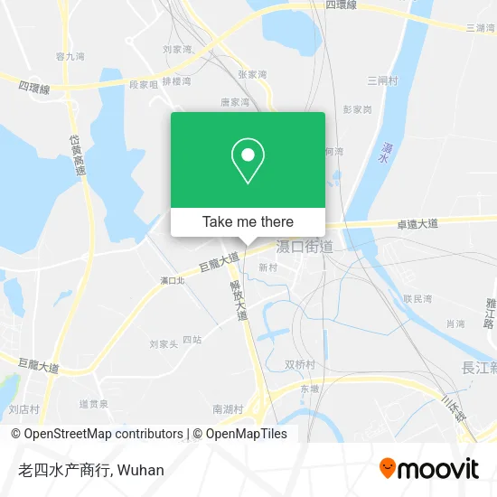 老四水产商行 map