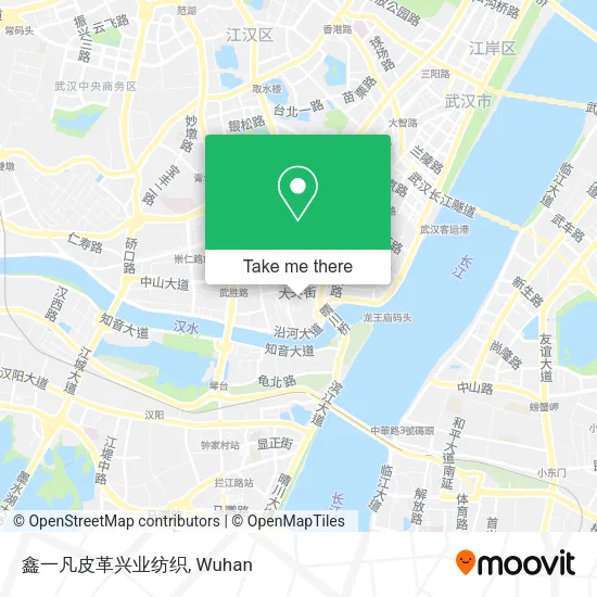 鑫一凡皮革兴业纺织 map