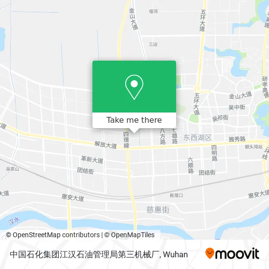 中国石化集团江汉石油管理局第三机械厂 map