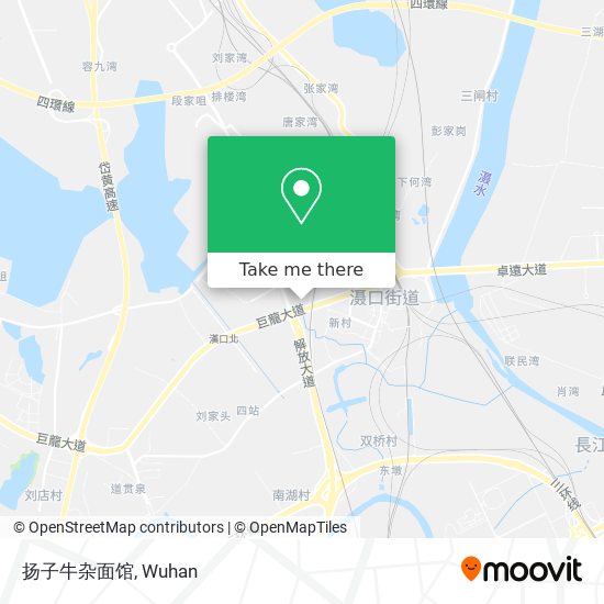 扬子牛杂面馆 map