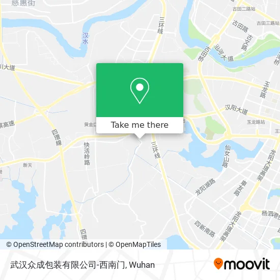 武汉众成包装有限公司-西南门 map