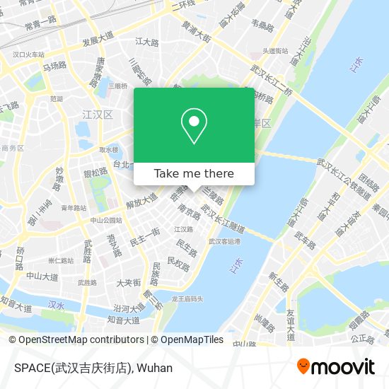 SPACE(武汉吉庆街店) map