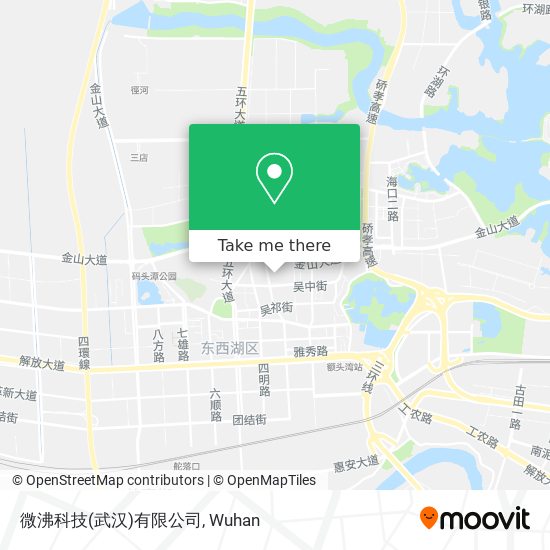 微沸科技(武汉)有限公司 map