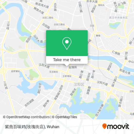 紫燕百味鸡(玫瑰街店) map